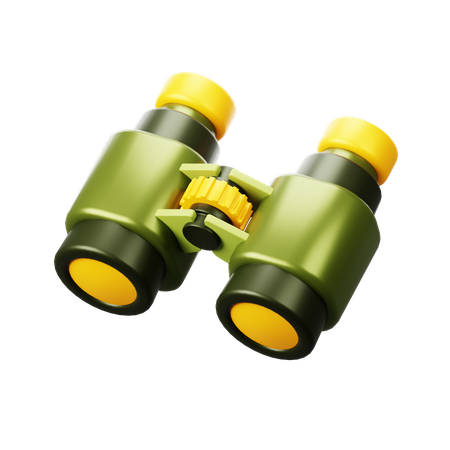 Binocular  3D Icon