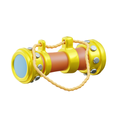 Binocular  3D Icon