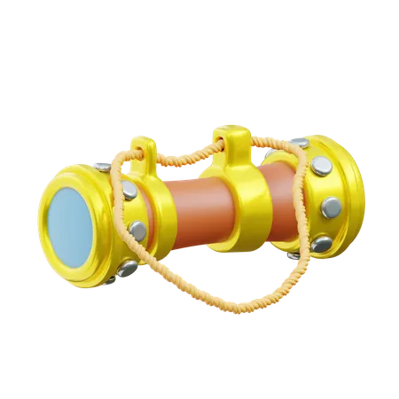 Binocular  3D Icon