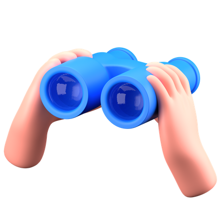 Binóculos  3D Icon