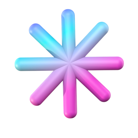Bintang Abstract Shapes  3D Icon