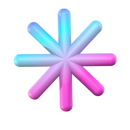 Formas abstractas de Bintang  3D Icon