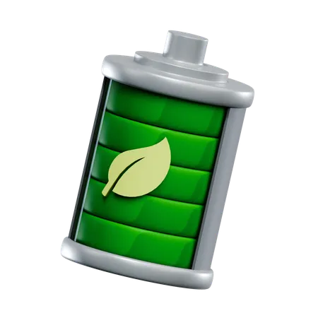 Bio Battery  3D Icon