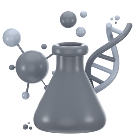 Bio Chemistry  3D Icon