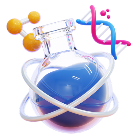 BIO CHEMISTRY  3D Icon