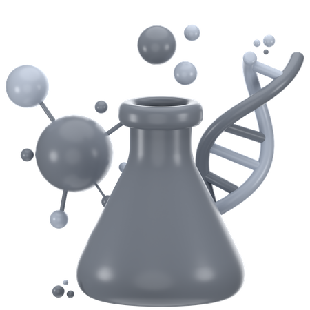 Bio Chemistry  3D Icon
