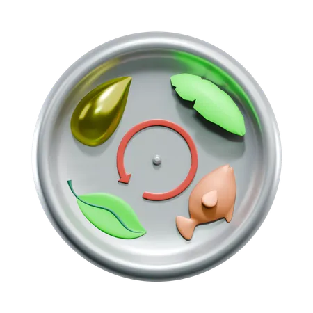 Bio Component  3D Icon