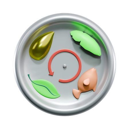 Composant biologique  3D Icon