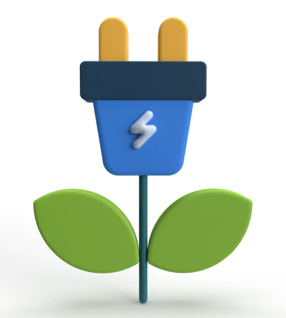 Bioenergía  3D Icon