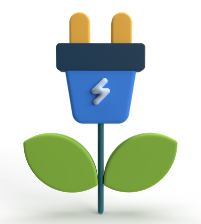 Bio Energy  3D Icon