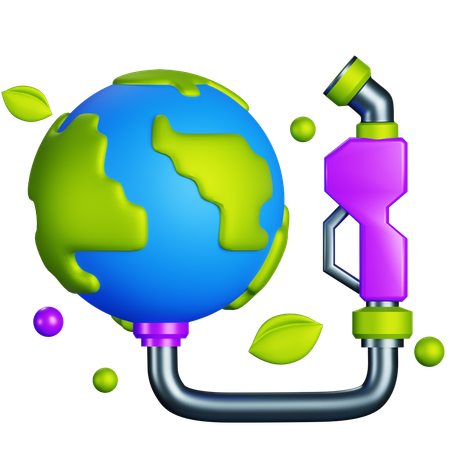 Bio Fuel  3D Icon