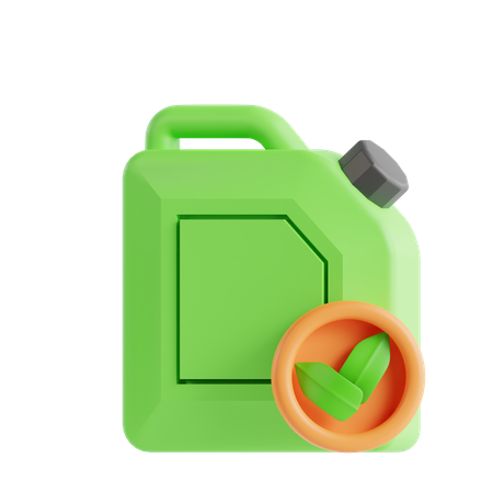 Bio Fuel  3D Icon