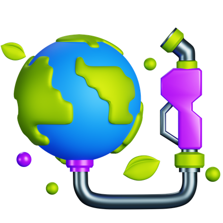 Bio Fuel  3D Icon