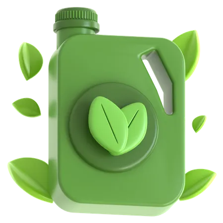 Bio Fuel container  3D Icon