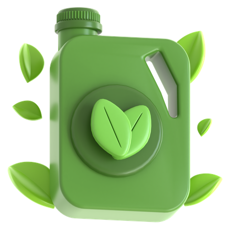 Bio Fuel container  3D Icon