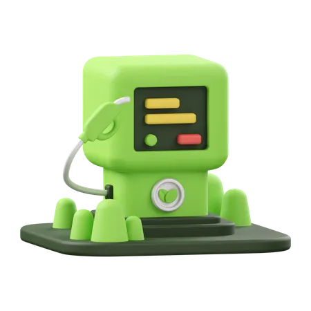 Bio Fuel Pump  3D Icon