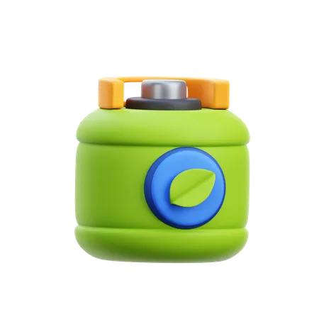 Bio Gas  3D Icon