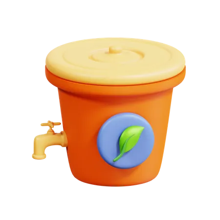 Bio-Kompost  3D Icon