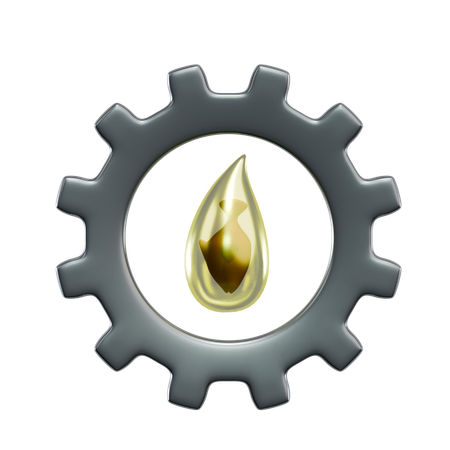 Bio-óleo  3D Icon