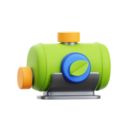 Bio Tank  3D Icon