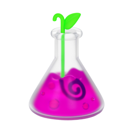 Bio Technology  3D Icon