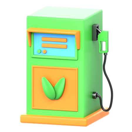 Biocarburant  3D Icon