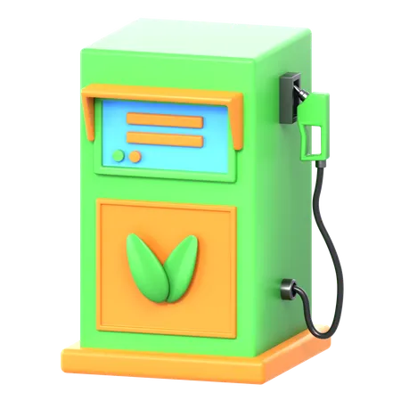 Biocarburant  3D Icon