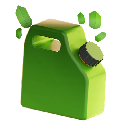 Biocarburant  3D Icon