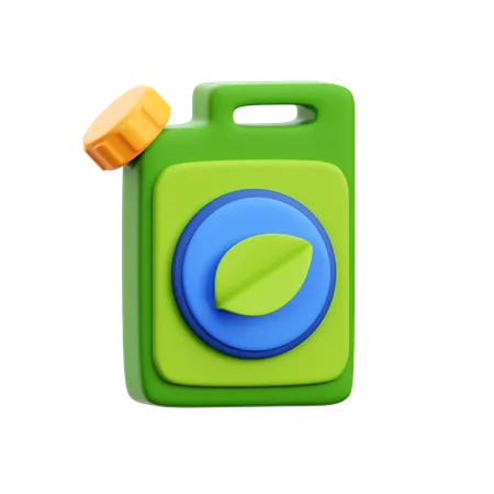 Biocarburant  3D Icon