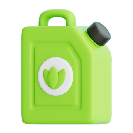 Biocarburant  3D Icon