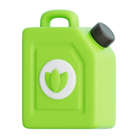 Biocarburant  3D Icon