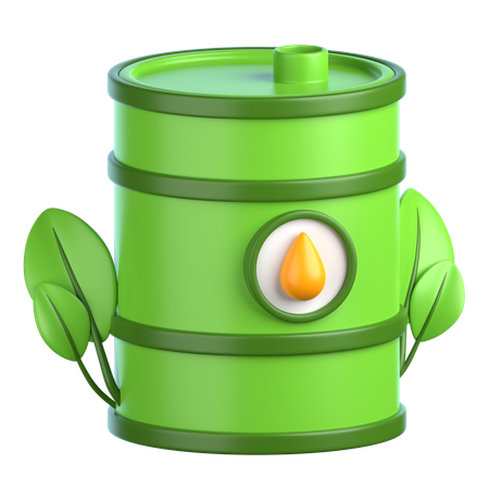 Biocarburant  3D Icon