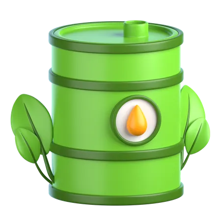 Biocarburant  3D Icon