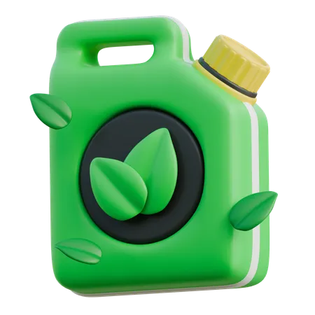 Biocarburant  3D Icon