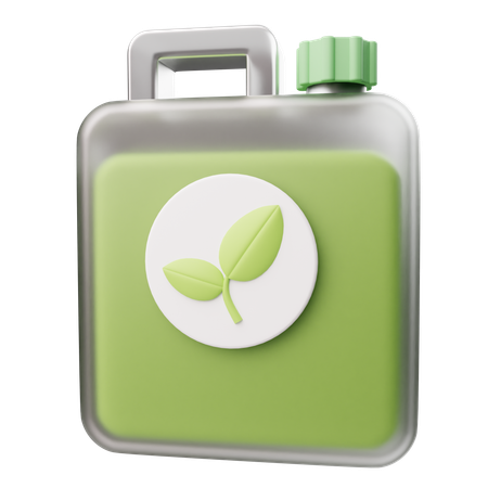 Biocarburant  3D Icon