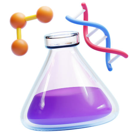 BIOCHEMISTRY  3D Icon