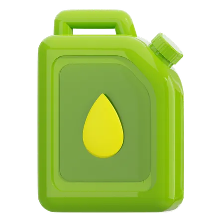 Biocombustible  3D Icon