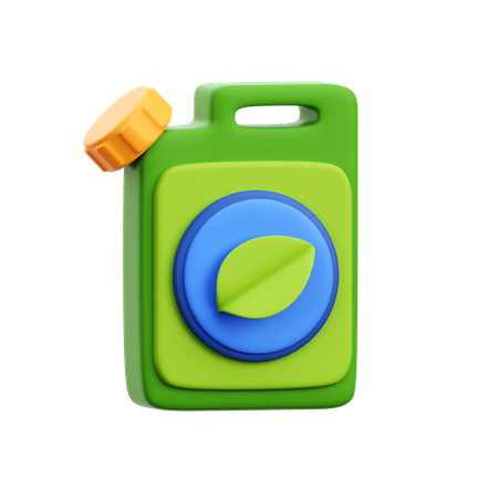 Biocombustible  3D Icon