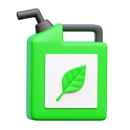 Biocombustible  3D Icon