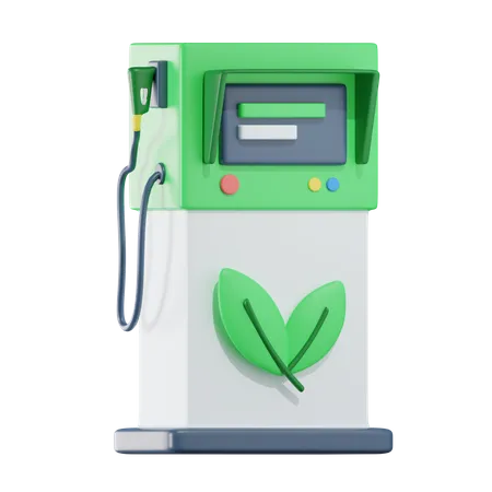 Energía de biocombustibles  3D Icon