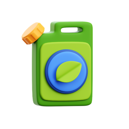 Biocombustível  3D Icon