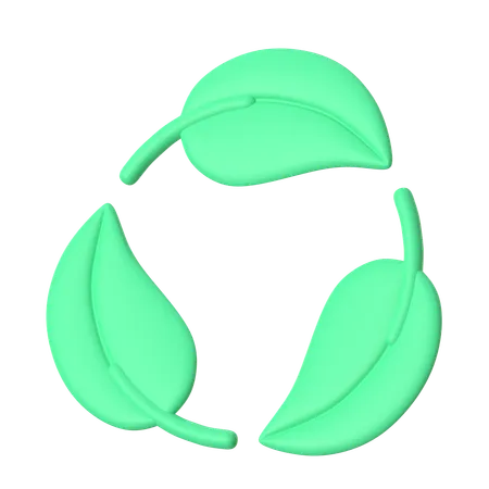 Biodegradable  3D Icon