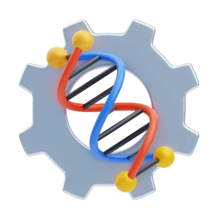 Bioengenharia  3D Icon