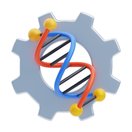 Bioengineering  3D Icon