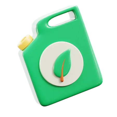 Biofuel  3D Icon