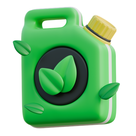 Biofuel  3D Icon