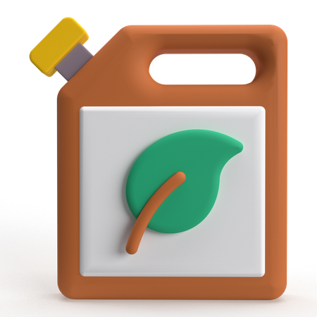 Biofuel  3D Icon