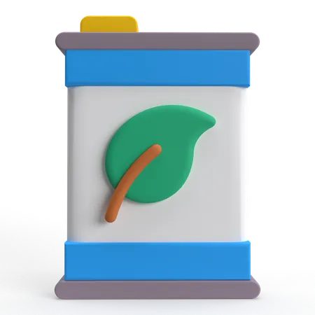 Biofuel  3D Icon
