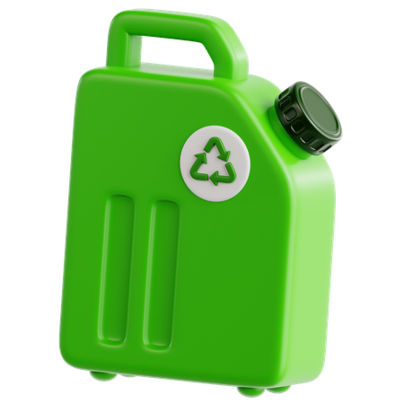 Biofuel  3D Icon