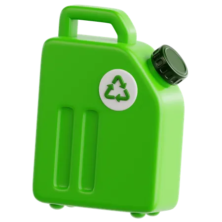 Biofuel  3D Icon